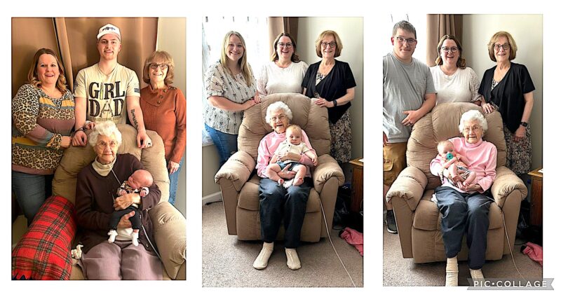 5 generations times three
